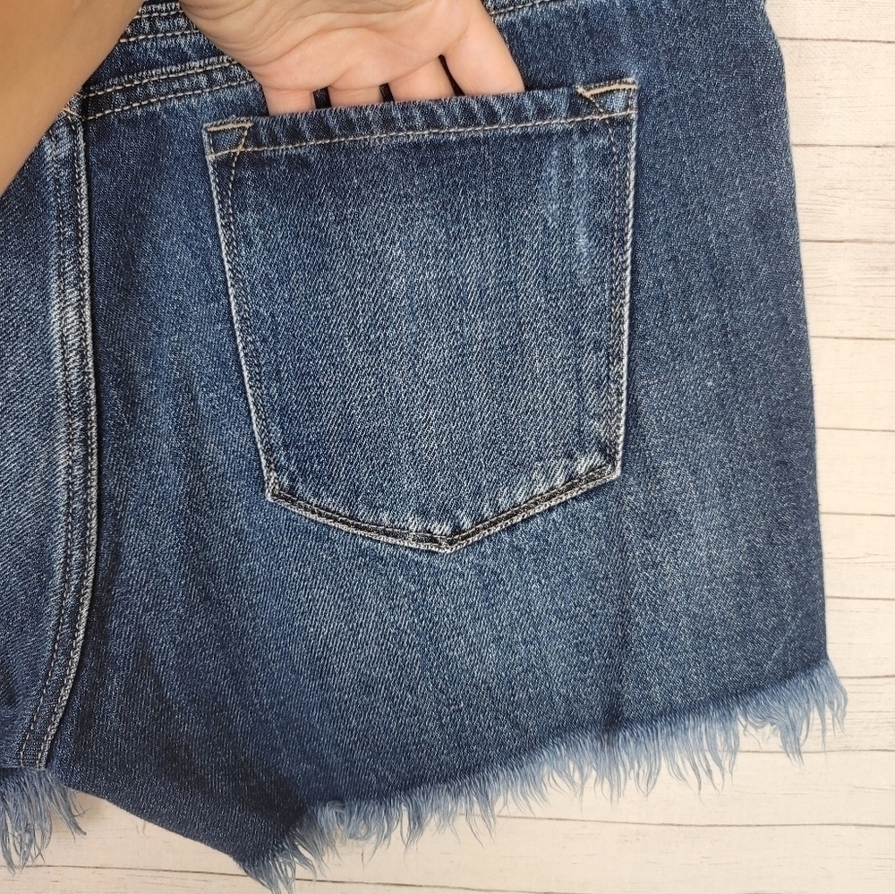 Kancan For Maurices Button Front Cut Off Distress… - image 7